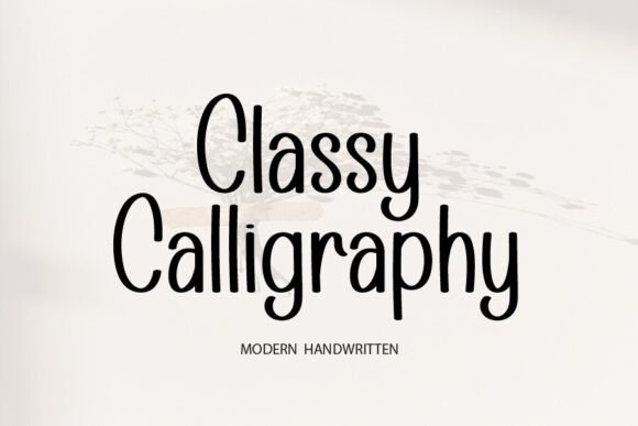 Download Classy Calligraphy - Classy Collection